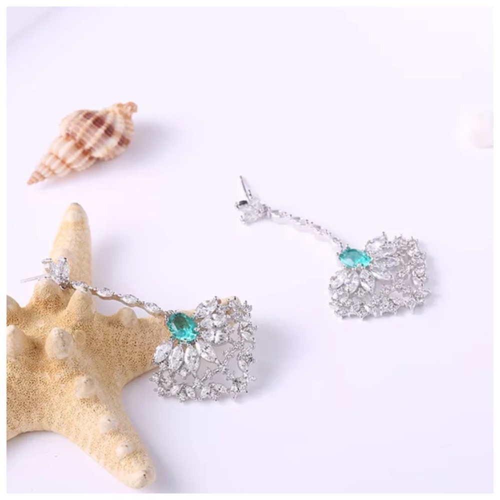 Swarovski Crystals Earrings The Lopaka - Picture 5 of 5
